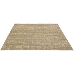 Leen Bakker - Vloerkleed Perca - Zand/crème - 160x230 Cm - Polypropyleen - Beige#Crème