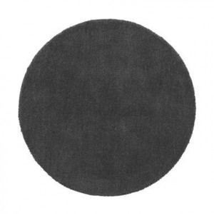 Vloerkleed Colours - charcoal - Ø68 cm - Leen Bakker