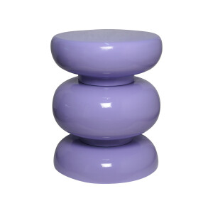 Richmond Ronde Bijzettafel 'Jari' 35cm, kleur Paars