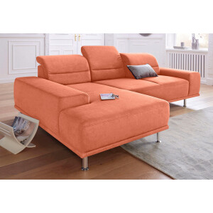 sit&more Hoekbank Mariola L-vorm met récamier en binnenvering, inclusief verstelbare zitdiepte