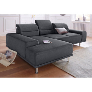 sit&more Hoekbank Mariola L-vorm met récamier en binnenvering, inclusief verstelbare zitdiepte