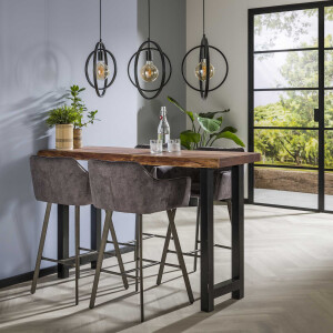 Bartafel 'Miles' Acacia Boomstam, 150 x 50cm