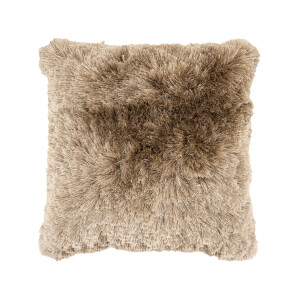 By-Boo Kussen 'Fuse' 50 x 50cm, kleur Bruin