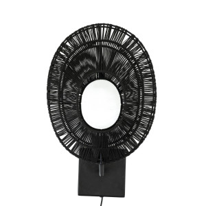 By-Boo Wandlamp 'Ovo' kleur Zwart