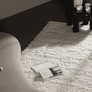 Nohr Vloerkleed 'Mechel' Wol, 160 x 230cm, kleur Wit