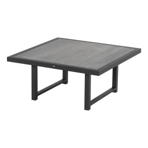 Hartman Loungetafel 'Dion' 88 x 88cm, kleur Zwart