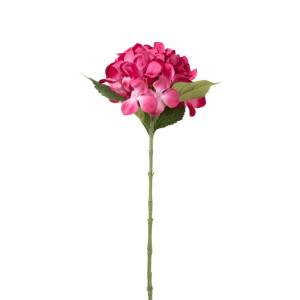 Kunstbloem hortensia - roze - 63 cm