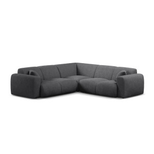 Symmetrische hoekbank Molino bouclé | Micadoni Home