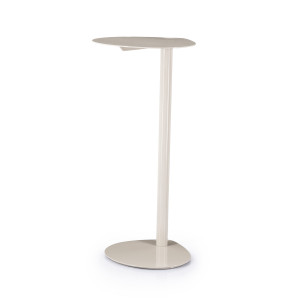 By-Boo Laptoptafel 'Flake' 70cm hoog, kleur Beige