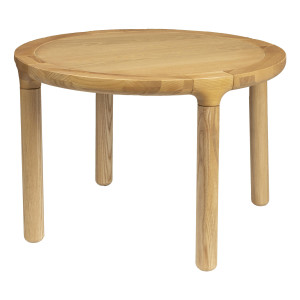 Zuiver Ronde Salontafel 'Storm' Eikenhout, 60cm, kleur Naturel