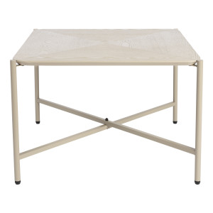 ZILT Salontafel 'Aditya' 40 x 40cm, kleur Beige