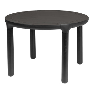 Zuiver Ronde Salontafel 'Storm' Eikenhout, 60cm, kleur Zwart