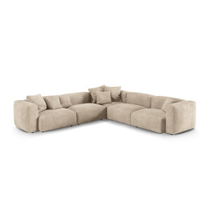 Modulaire hoekbank Martina velvet | Micadoni Home