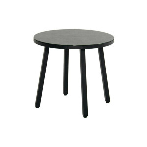 Hartman Outdoor Ronde Bijzettafel 'Livorno' Keramiek 75cm, kleur Antraciet