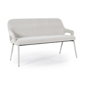 By-Boo Eetkamerbank 'Fika' Bouclé, kleur Beige