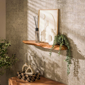 Wandplank Organic 90cm Massief acacia