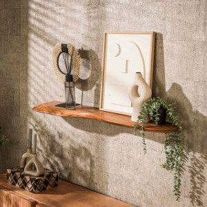 Wandplank Organic 120cm Massief acacia