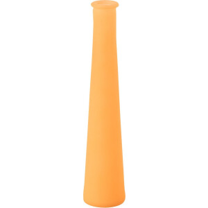 J-Line vaas Tube - glas - oranje - 31.5 cm hoog