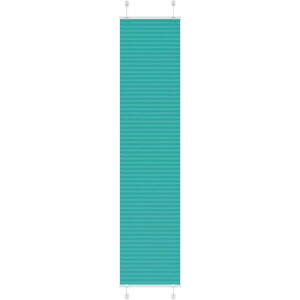 vidaXL - Plissé - rolgordijn - 45x200 - cm - stofbreedte - 44,4 - cm - petrol - groen