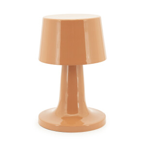 By-Boo Tafellamp 'Alvo' 35cm hoog, kleur Terracotta