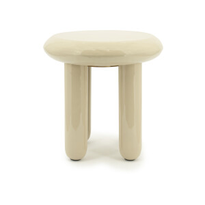 By-Boo Ronde Bijzettafel 'Balloon' 43cm, kleur Beige