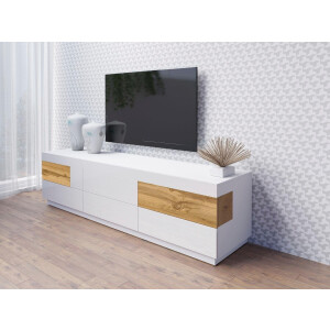 INOSIGN Tv-meubel Silke Breedte 206 cm, hoogglansfronten