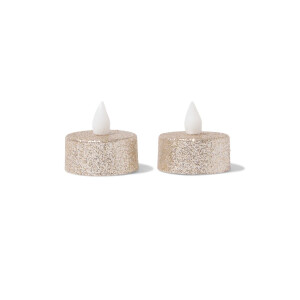 HEMA HEMA Theelichtjes Led Goud (wit)