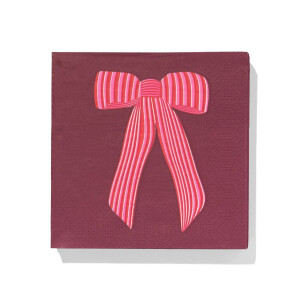 HEMA HEMA Servetten 33x33cm Papier Strikken - 20 Stuks
