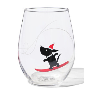 HEMA HEMA Takkie Waterglas 550ml Met Figuur (rood)
