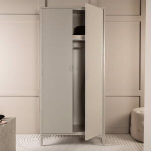 Nohr Kledingkast 'Danyella' 183 x 85cm, kleur Beige