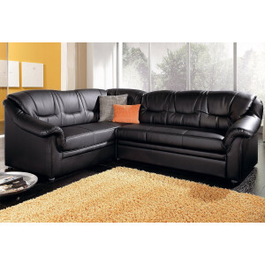 DOMO collection Hoekbank Montana, tijdloze rugsteppingen, comfortabele armleuningen, L-vorm