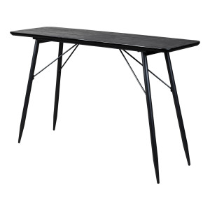 Dutchbone Sidetable 'Roger' 120cm, kleur Zwart