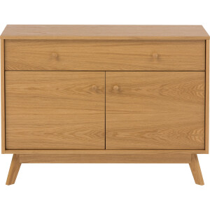 Woodman Dressoir Bjórgvin Commode, breedte 100 cm, in eenvoudig Scandinavisch ontwerp
