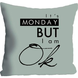 queence Sierkussen Monday Kussenovertrek zonder vulling(1 stuk)