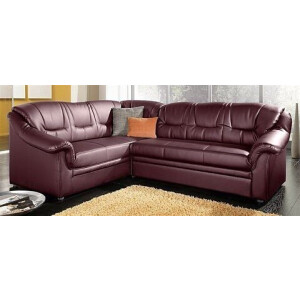DOMO collection Hoekbank Montana, tijdloze rugsteppingen, comfortabele armleuningen, L-vorm
