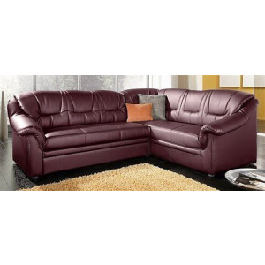 DOMO collection Hoekbank Montana, tijdloze rugsteppingen, comfortabele armleuningen, L-vorm
