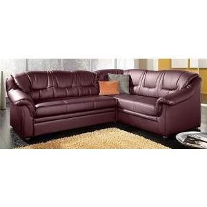 DOMO collection Hoekbank Montana, tijdloze rugsteppingen, comfortabele armleuningen, L-vorm