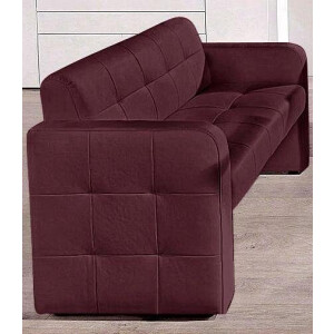 exxpo - sofa fashion 2-zitsbank Barista, modern en comfortabel, hoog zitcomfort moderne zit- en rugverwerking, vrij in de ruimte te plaatsen