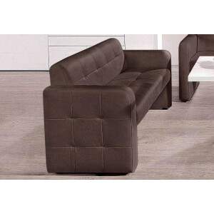 exxpo - sofa fashion 2-zitsbank Barista, modern en comfortabel, hoog zitcomfort moderne zit- en rugverwerking, vrij in de ruimte te plaatsen