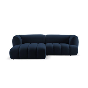 3-zits hoekbank Harry links velvet | Micadoni