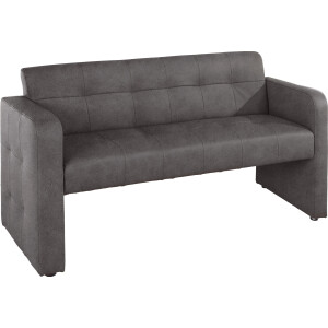 exxpo - sofa fashion Bank Barista keukenbank met comfortabele zithoogte van 49 cm geweldige detailafwerking, vrij in de ruimte te plaatsen