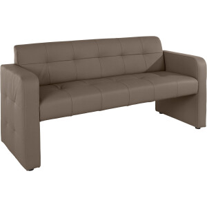 exxpo - sofa fashion Bank Barista keukenbank met comfortabele zithoogte van 49 cm geweldige detailafwerking, vrij in de ruimte te plaatsen
