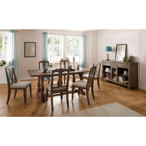 Home affaire Dressoir Magnolia Commode in rustieke flair, van massief acaciahout