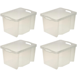keeeper Organizer Franz Opbergbox, 13,5 L, hoogwaardige kunststof (set, 4-delig)