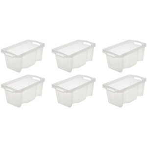 keeeper Organizer Franz Opbergbox, 6,5 liter, hoogwaardige kunststof (set, 6-delig)