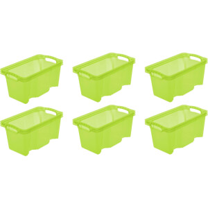 keeeper Organizer Franz Opbergbox, 6,5 liter, hoogwaardige kunststof (set, 6-delig)