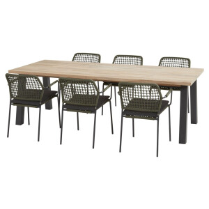 Taste by 4 Seasons Tuinset Barista Derby 240 cm Green
