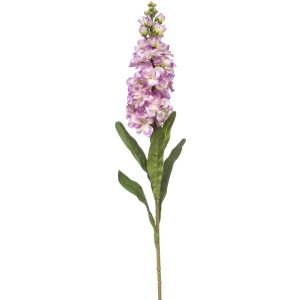 Emerald - Kunstbloem Violier 80cm lila - Kunstplant voor binnen
