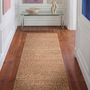 Vloerkleed Portobello Rechthoekig - Beige 200x80cm - Polyester - Dekbed-Discounter.nl
