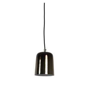 Light & Living Hanglamp 'Lucella' 15cm, donker bruin